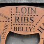 Home Kitchen Or Garden Sign Pig Decoration Ornament BBQ Bar, thumbnail 8 of 8
