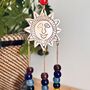Smiling Sunshine Rainbow Chakra Bells Wind Chime, thumbnail 2 of 10
