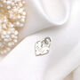 Personalised Sterling Silver Heart Padlock Charm, thumbnail 2 of 7