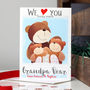 Personalised Love You Beary Much Daddy Card, thumbnail 1 of 4