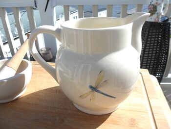 Extra Large Dragonfly Dutch Jug, 5 of 12