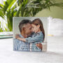 Father's Day Acrylic Free Standing Photograph Block, thumbnail 6 of 9