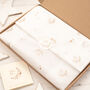 Personalised Baby Cardigan With Daisy And Name Embroidery, thumbnail 5 of 12