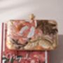 Salqin | Floral Printed Embroidery Clutch Bag, thumbnail 4 of 7