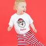 Personalised Children's Red Striped Pyjamas, thumbnail 2 of 3