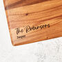 Personalised Dark Wooden Place Mats, thumbnail 3 of 5