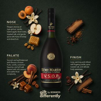 Personalised Rémy Martin Vsop Cognac Gift Set 35cl, 2 of 9