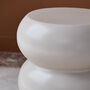 Essie Curvy Side Table In Panna Cotta, thumbnail 4 of 5