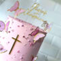 Personalised 'Floating' Christening Cake Topper, thumbnail 1 of 9