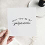 Will You Be My Godparent Card, thumbnail 2 of 3