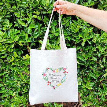 If Mums Were Flowers Tote Bag, 4 of 7