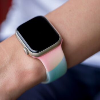 Multicolour Silicone Apple Iwatch Backup Strap Band, 5 of 7