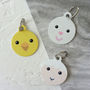 Easter Rabbit Chick Pet ID Tag, thumbnail 1 of 4