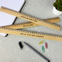 Engraved Personalised Ruler, thumbnail 2 of 5