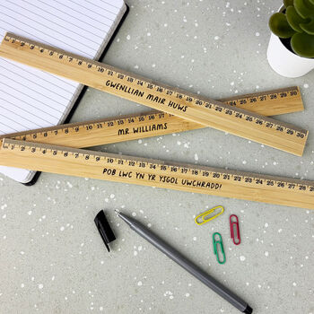Engraved Personalised Ruler, 2 of 5