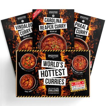 World's Hottest Curries Gift With Free Personalisation, 7 of 12
