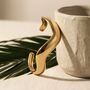 Thick Wave Cuff Bangle Non Tarnish Waterproof, thumbnail 2 of 9
