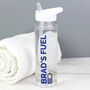 Personalised Blue Fuel Island Water Bottle, thumbnail 5 of 5