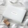 Personalised White Leather Wedding Guest Book, thumbnail 3 of 3