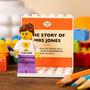 Personalised English Teacher Gift Lego® Brick Minifig With Classic Book Display, Book Lover Gift For Teachers, Librarians And Students, thumbnail 2 of 11