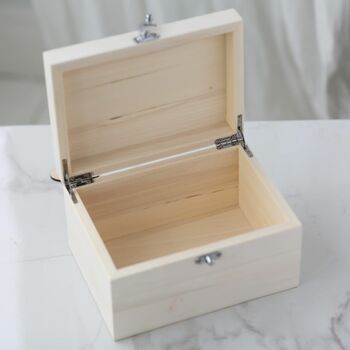 Personalised Wooden Photo Memory Box, 4 of 4