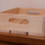 Small Wooden Shallow Crate, thumbnail 6 of 6