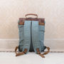 Personalised Canvas And Leather Backpack, thumbnail 8 of 12