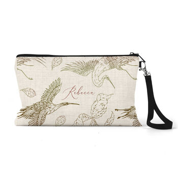 Bird/Nature Inspired Cosmetic Bag, 3 of 5