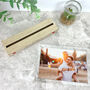 Personalised Couples Names Wooden Base 6x4' Photo Frame, thumbnail 5 of 8