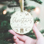 Christmas At Home Personalised Decoration, thumbnail 1 of 2