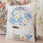 Forget Me Not Illustration Fabric Gift, thumbnail 3 of 7