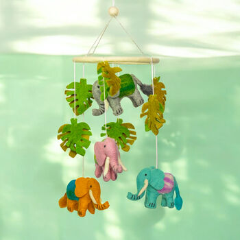Handmade Felt Baby Cot Mobiles Baby Room Decor, 2 of 11