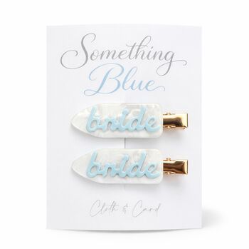 Something Blue Hair Clips, 2 of 2