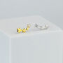Sterling Silver Star Ear Climber Stud Earrings, thumbnail 1 of 8