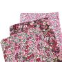 Box Of Three Hankies In Liberty Fabric Tickled Pink, thumbnail 2 of 4