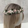 Blush Pink Flower Crown, thumbnail 1 of 4