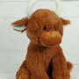 Happy Birthday Star Tag Large Highland Cow, thumbnail 6 of 10