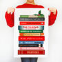 Literary Themed Christmas Tea Towel, thumbnail 4 of 4
