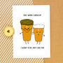 Funny Beer Card For Dad, thumbnail 3 of 3