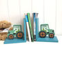 Personalised Children's Tractor Bookends, thumbnail 1 of 7