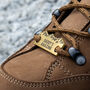 Personalised Solid Brass Hiking Boot Shoe Tags, thumbnail 2 of 12