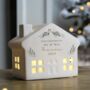 Personalised Christmas Foliage LED House, thumbnail 1 of 4