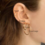 Everyday Gold Filled Hoop Earrings, thumbnail 2 of 12