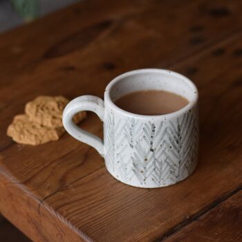 'Rye' Handmade Ceramic Mug, 6 of 8