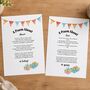 Personalised 70th Birthday Gift Print Special Poem, thumbnail 3 of 10