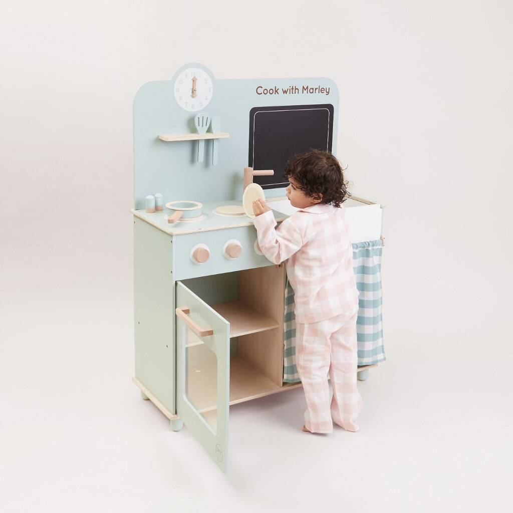 Personalised Wooden Kitchen Play Set, 1 of 6