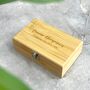 Personalised Wooden Wine Gift Box, thumbnail 5 of 6