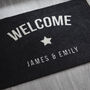 Personalised Welcome Doormat, thumbnail 2 of 2