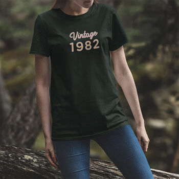 Organic Cotton 40th Birthday T Shirt For Her, 2 of 6