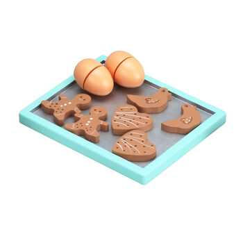 Wooden My Baking Cookie Set With Accessories, 2 of 11